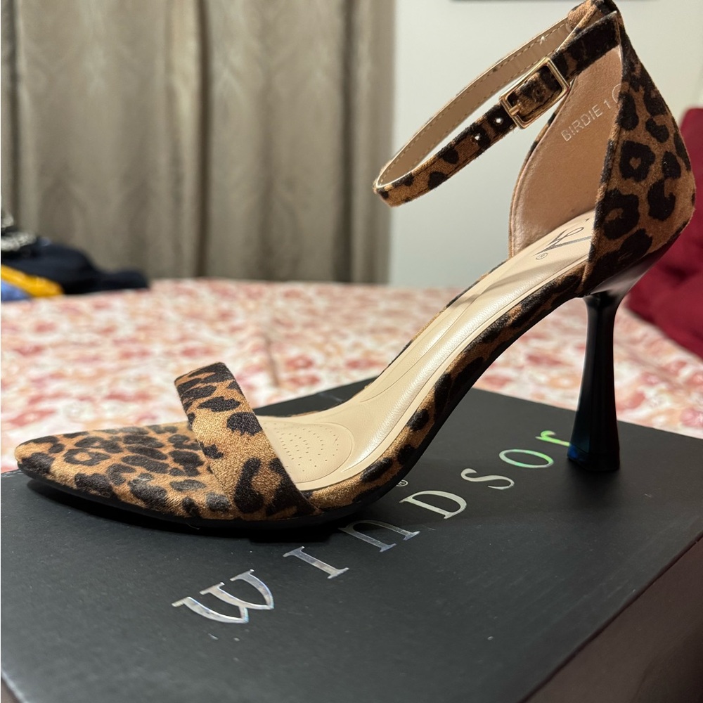 Windsor Brown and Black Heels